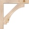 Ekena Millwork Imperial Block Smooth Bracket w/ Offset Brace, Douglas Fir, 5 1/2"W x 30"D x 30"H BKT0604X30X30IMP05SDF - alternate 3